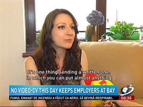 No video-CV this day keeps employers at bay