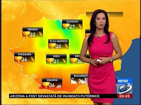 Nu scăpăm de caniculă nici &icirc;n zilele care urmează