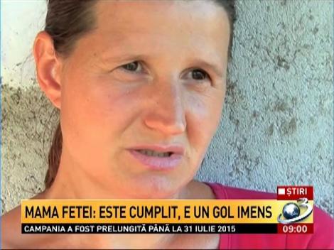 Mama fetei violate: Este cumplit, e un gol imens