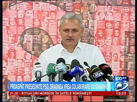 Liviu Dragnea vrea colaborare cu Iohannis