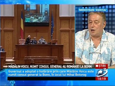 Mădălin Voicu va pleca la Bonn în septembrie