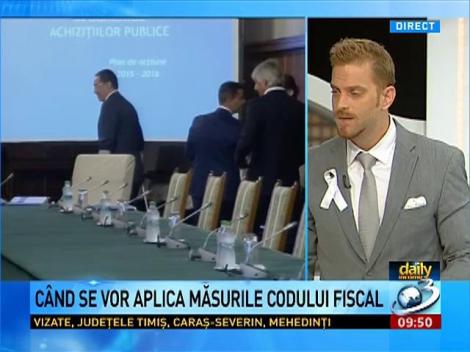 C&acirc;nd se vor aplica măsurile codului fiscal