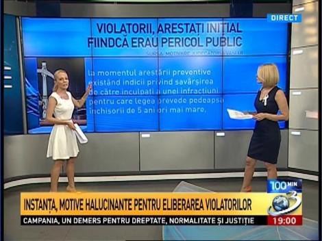 Aberaţii judiciare în cazul violatorilor