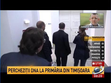 Percheziţii DNA la Primăria din Timişoara. Vizate, dosarele de retrocedări pe Legea 112