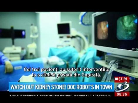 Watch out kidney stone! Doc robot's in town