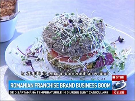 Romanian franchise brand business boom