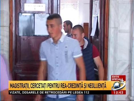 Judecătorii din Vaslui, cercetaţi disciplinar