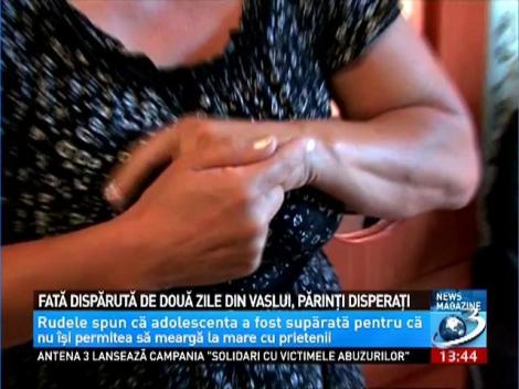 Fată dispărută de două zile în Vaslui