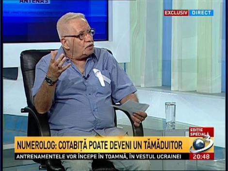 Numerolog: Cotabiţă a avut patru îngeri lângă el