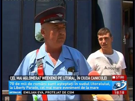 Cel mai aglomerat weekend pe litoral, &icirc;n ciuda caniculei