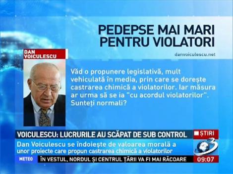 Dan Voiculescu: Lucrurile au scăpat de sub control