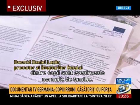 Imaginea Rom&acirc;niei primitive. Copiii romi, căsătoriţi cu forţa