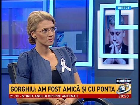 Gorghiu: Domnul Predoiu este în orice secundă un prim ministru mai bun ca Victor Ponta