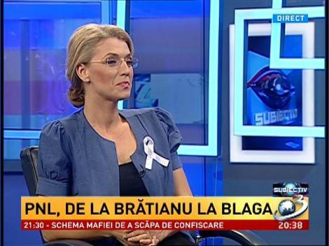 Alina Gorghiu: Blaga mi-a c&acirc;ştigat respectul