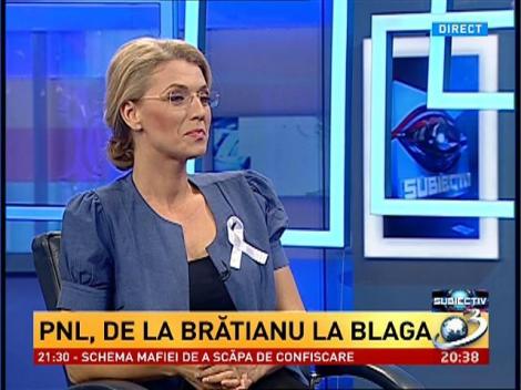 Alina Gorghiu: Blaga mi-a câştigat respectul