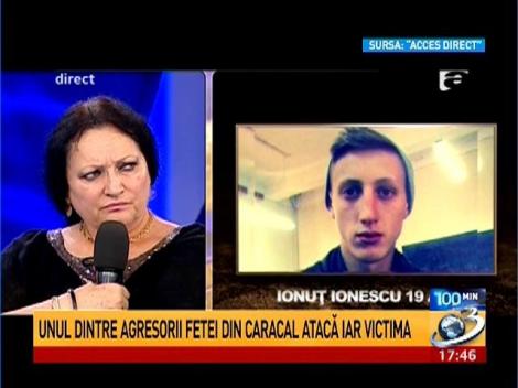 100 de minute: Unul dintre agresorii fetei din Caracal atacă iar victima