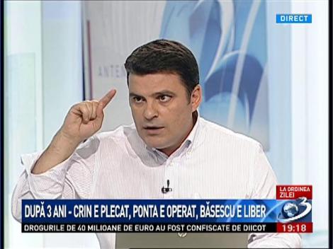 Radu Tudor despre mesajul lui Victor Ponta legat de referendumul din 2012