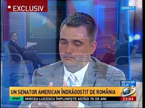 Sinteza Zilei: Un senator american îndrăgostit de România