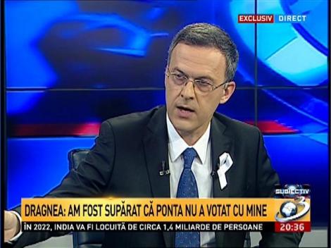 Liviu Dragnea: Am fost supărat c&acirc;nd Victor Ponta şi-a dat demisia şi c&acirc;nd nu a votat cu mine