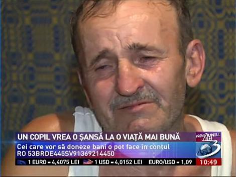Un copil vrea o şansă la o viaţă mai bună