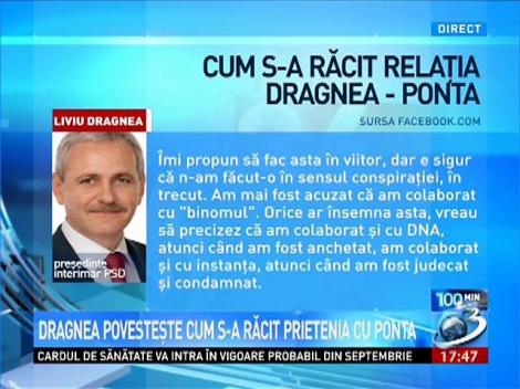 Cum s-a răcit relaţia Dragnea - Ponta