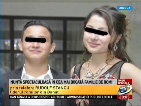 Nuntă spectaculoasă în cea mai bogată familie de romi