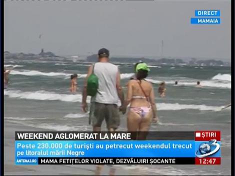 Weekend aglomerat la mare. Cum este vremea pe litoral