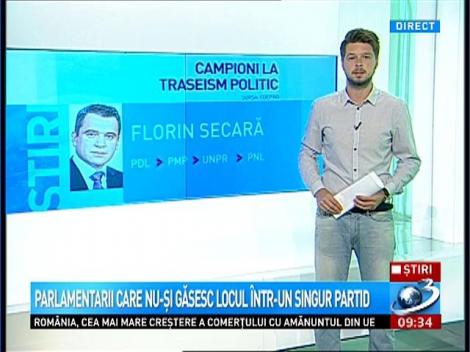 Parlamentarii care nu-şi găsesc locul într-un singur partid