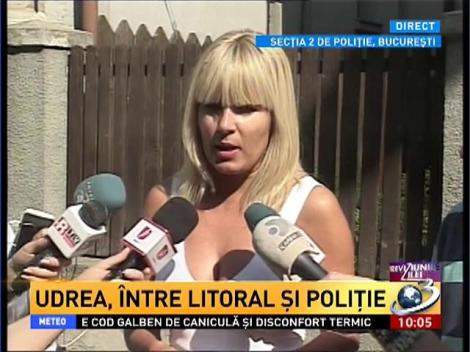 Udrea, între litoral şi poliţie