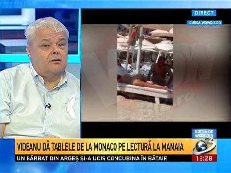 Videanu dă tablele de la Monaco pentru cărţile lui Omraam Aivanhov