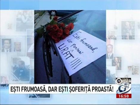 Deziluzia optică. Eşti frumoasă, dar eşti şoferiţă proastă!