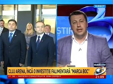 Subiectiv. Cluj Arena, încă o investiţie falimentară "marca Boc"