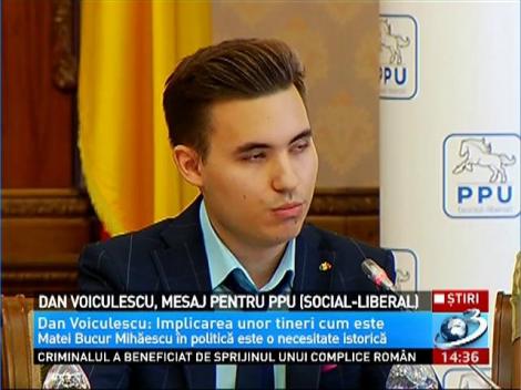 Dan Voiculescu, mesaj pentru PPU (social-liberal)