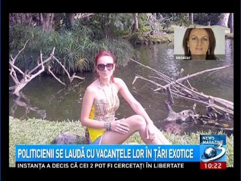 Politicienii se laudă cu vacanţele lor &icirc;n ţări exotice