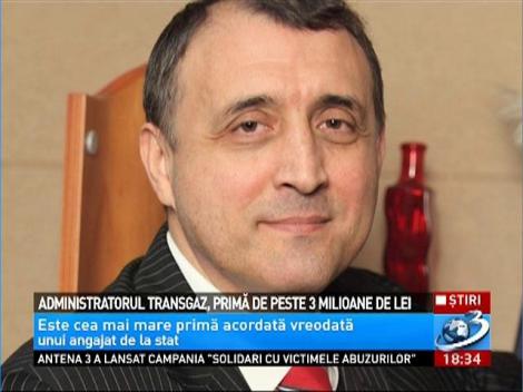 Primă de peste 3 millioane de lei