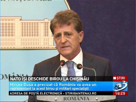 NATO &icirc;şi deschide birou la Chişinău