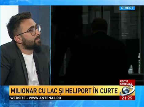 Ediţie specială: Costel Căşuneanu, milionar cu lac şi heliport în curte