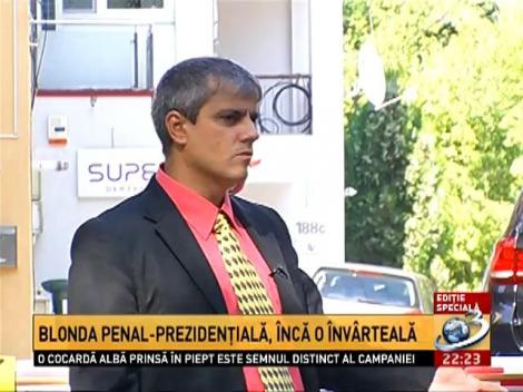 Blonda penal-prezidenţială, &icirc;ncă o &icirc;nv&acirc;rteală