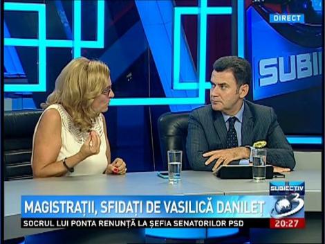 Subiectiv: Magistraţii, sfidaţi de Vasilică Danileţ