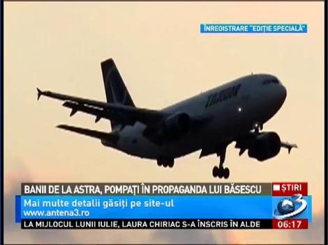 Banii de la Astra, pompaţi &icirc;n propaganda lui Băsescu