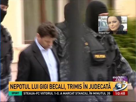 Nepotul lui Gigi Becali, trimis în judecată pentru evaziune fiscală şi spălare de bani