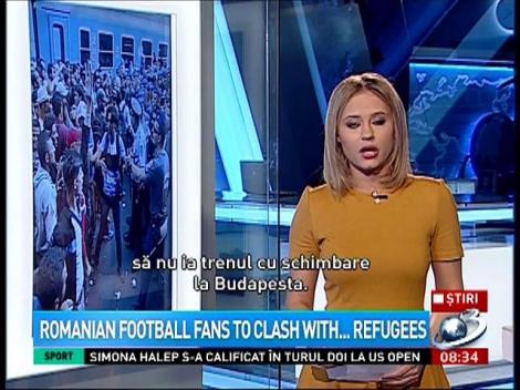 Romanian football fans to clash with... refugees