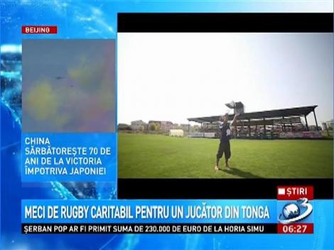 Meciul de rugby caritabil. Confruntarea dintre România şi Tonga, dedicată jucătorului Sione Vaiomounga