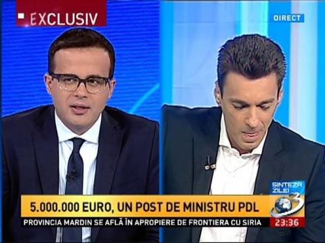 Mircea Badea, în dialog cu senatorul Daniel Savu