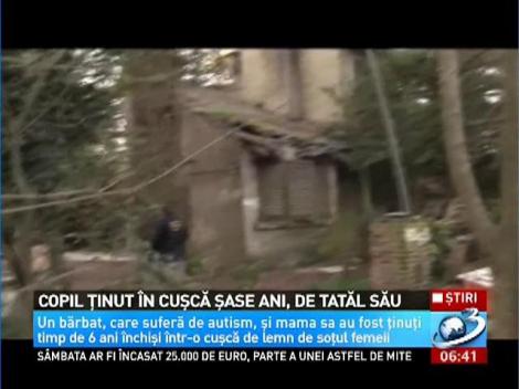 Copil ţinut &icirc;n cuşcă şase ani, de tatăl său