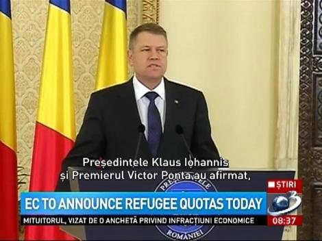EC to announce refugee quotas today