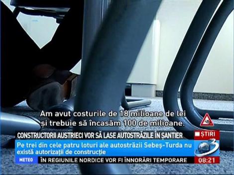 Constructorii străini ameninţă că îşi strâng utilajele şi părăsesc şantierele autostrăzilor