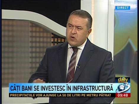 Income, 10 septembrie: Câţi bani se investesc în infrastructură