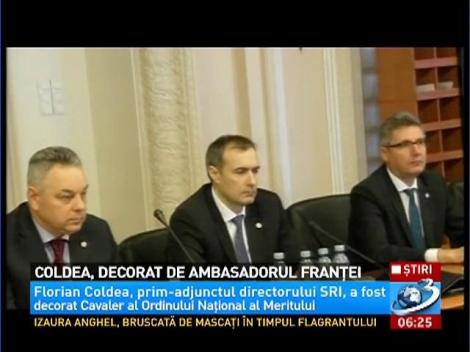 Coldea, decorat de ambasadorul Franţei