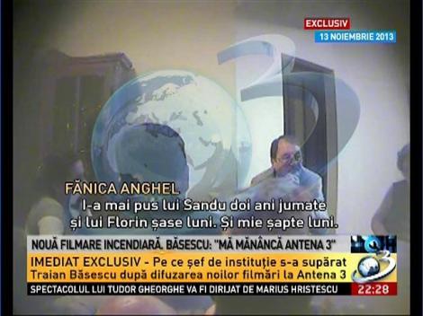 Q&A. Filmare incendiară. Băsescu: Mă mănâncă Antena 3